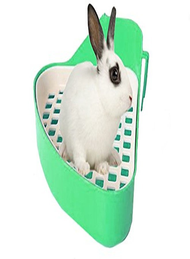 سايج سكوير صندوق فضلات كبير الحجم مع مغرفة لتدريب الأرانب/خنازير غينيا/النموس (لون عشوائي) - Image 1